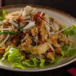 กระเพาะปลาผัดแห้ง