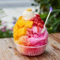 น้ำแข็งใส ท็อปปิ้ง 3 อย่าง