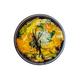 ข้าวหน้าหมูทอด