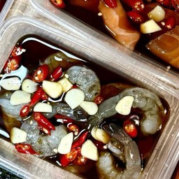 ดองดองฮับ DongDongHub (แซลมอนดอง กุ้งดองซีิอิ๊ว) 1