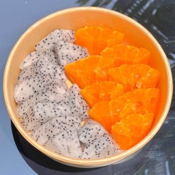 ส้มแมนดารินไต้หวัน+แก้วมังกรเนื้อขาว