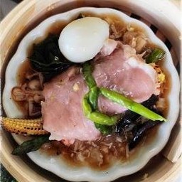 หมูห่อพนาสณฑ์ (หมูเด้งห่อหมูนุ่มไข่นก)