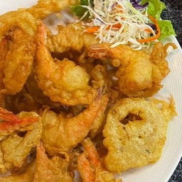 กุ้งชุบแป้งทอด