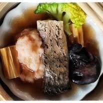 กะพงแฉแหล (ติ่มซำปลากะพงกุ้งเด้ง)