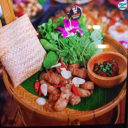 หมูสามชั้นคั่วปลาร้า