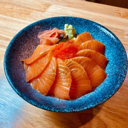 แซลมอนด้ง+ไข่กุ้ง