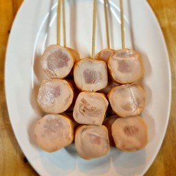 สเต็กหมูรมควิน