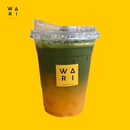 มัทฉะ+น้ำส้มสด