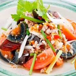 ยำไข่เยี่ยวม้า