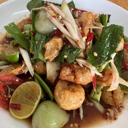 สถานีตำหลวด(ครัวพี่ส้ม)/ข้าวราดแกง/ตามสั่ง/ส้มตำ