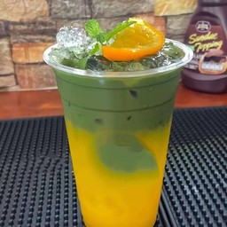 มัทฉะน้ำส้ม