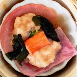 ติ่มซำหลายใจ (กุ้งเด้ง โบโลน่าและแฮม)