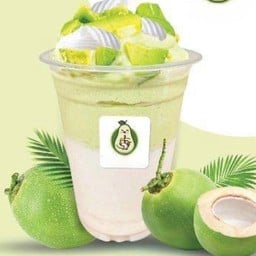 อาโวคาโดปั่น+มะพร้าวน้ำหอม