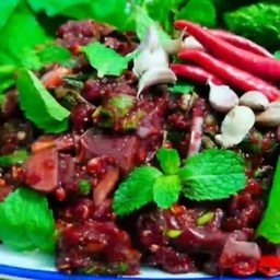 ลาบหมู-เนื้อดิบ