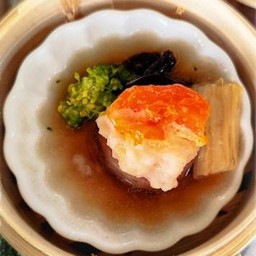 กุ้งนุ่งกางเกงดำ (กุ้งเด้งเห็ดหอม)