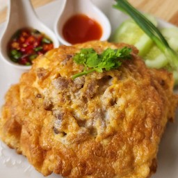 ข้าวไข่เจียวหมูสับ
