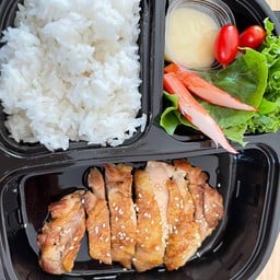 ข้าวไก่ย่างซอสเทอริยากิ