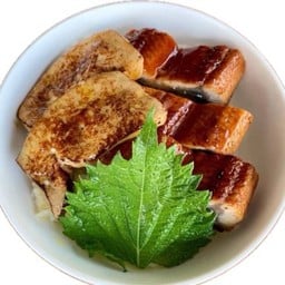ข้าวหน้าฟัวกราส์ปลาไหล