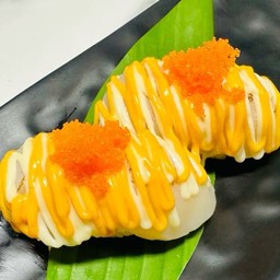 ซูชิหอยเชลล์ฮอกไกโดเบิร์นไฟสไปซี่ 2 คำ