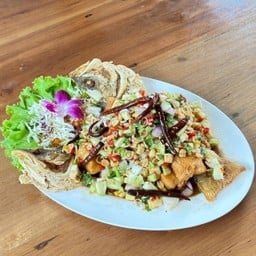 ปลานิลทอดสมุนไพร (ตัว)