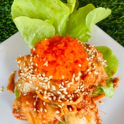 กิมจิไข่กุ้งส้ม
