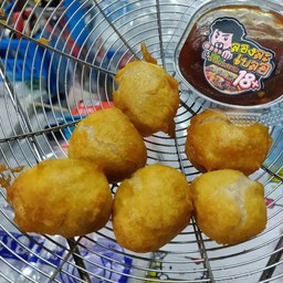 ลูกชิ้นเอ็นเนื้อ คัดอย่างดี ชุบแป้งทอดกรอบ 6 ลูก