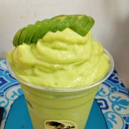 น้ำปั่นอะโวคาโด้+นมสด