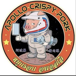 บะหมี่ หมูกรอบ คลุกน้ำแดง