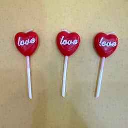 เทียนหัวใจlove