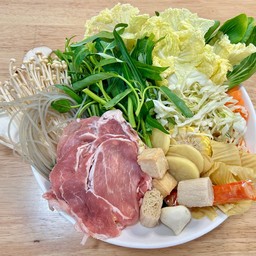 Set ทดลอง สันคอหมูสไลด์