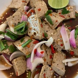ยำหมูยอ(ปลาร้า)