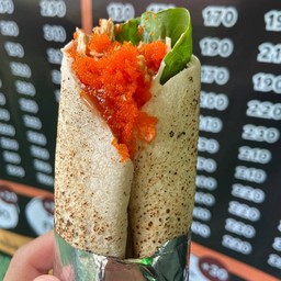 เคบับม้วน กุ้ง+ไข่กุ้ง