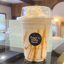 นมคาราเมลปั่น (Caramel milk frappe)