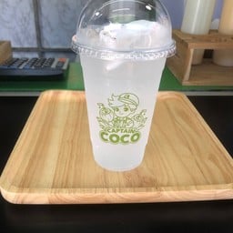 Captain coco น้ำมะพร้าวปั่นนมสด ปตท จิ๊ปฟี่ สมุทรปราการนาวี#