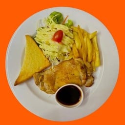 สเต็กสะโพกไก่เทริยากิ