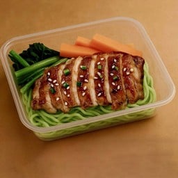 ครัวคะน้า : เทอริยากิ สปาเก็ตตี้ หมูอบ