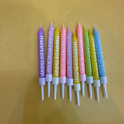 เทียนสกรีนพาสเทล