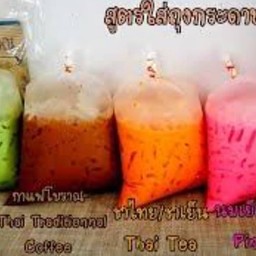 ชาไทยใส่ถุง
