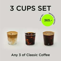 3 Cups Set