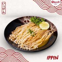 เห็ดเข็มทองผัดเนย