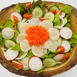 สลัดหอยเชลล์ฮอกไกโด