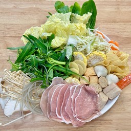 Set  จัมโบ้!! สันนอกหมูสไลด์