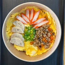 ข้าวไข่ข้นทรงเครื่อง