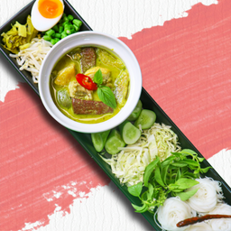 ขนมจีนแกงเขียวหวานไก่