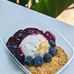 บลูเบอร์รี่ กรีกโยเกิร์ต พาย