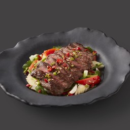 ยำเนื้อริบอายย่าง