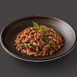 ผัดกระเพราหมู   ไก่