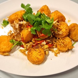 เต้าหู้ผัดพริกเกลือ