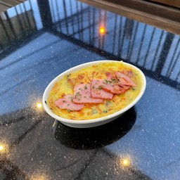 ผักโขมอบชีส