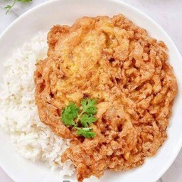 ข้าวไข่เจียวหมูสับ